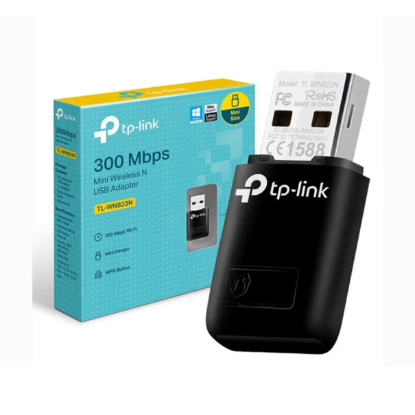 TP-Link 300 Mbps Mini Wireless N USB Adapter price in Qatar