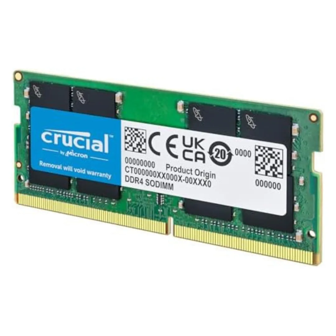 Crucial 16GB DDR4 3200MHz Laptop RAM Price in Qatar – High Performance DDR4 SO-DIMM Memory Upgrade for Laptops with 1 Year Warranty Doha Qatar - Image 4