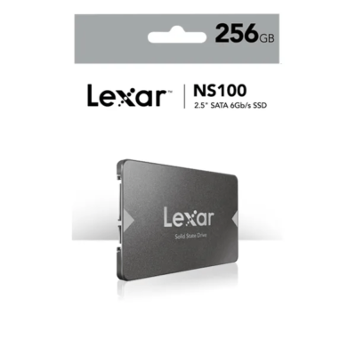 Lexar NS100 2.5” SATA III SSD 256GB – Fast & Reliable Storage in Qatar