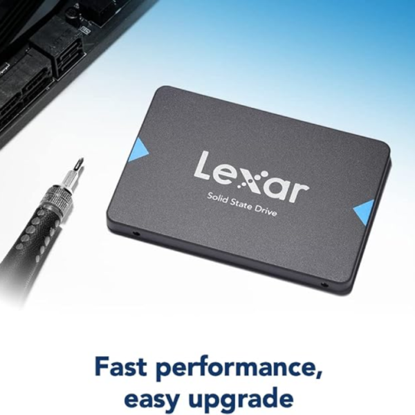 Lexar NS100 2.5” SATA III SSD 256GB - Fast & Reliable Storage in Qatar - Image 4