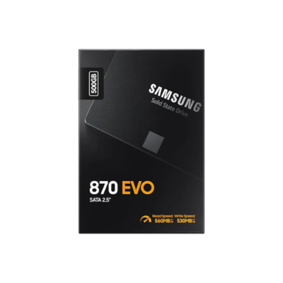 Buy Samsung 870 EVO 500GB 2.5-inch SATA SSD in Qatar | Fast Performance & Reliability