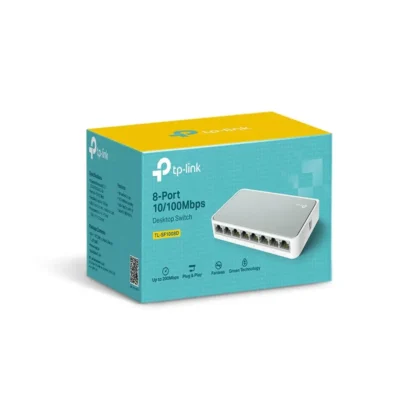 TP-Link 8-Port 10/100Mbps Ethernet Switch – Reliable Network Solution