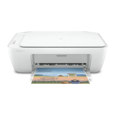 HP DeskJet 2320 All-in-One Printer, USB Plug-and-Play, Print, Scan, Copy, White