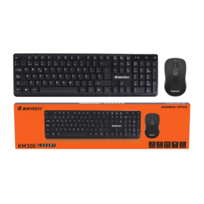 Jertech Combo KM 300 Wireless Keyboard and Mouse – Affordable Price in Qatar