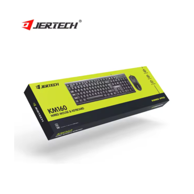 Jertech Combo KM160 Wired Keyboard and Mouse