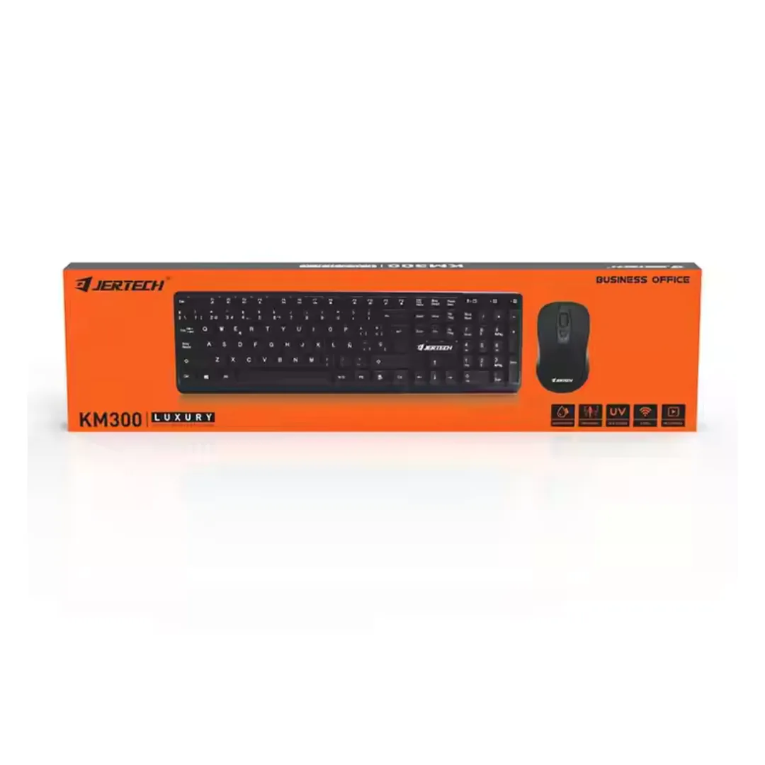 Jertech Combo KM 300 Wireless Keyboard and Mouse – Affordable Price in Qatar - Image 4