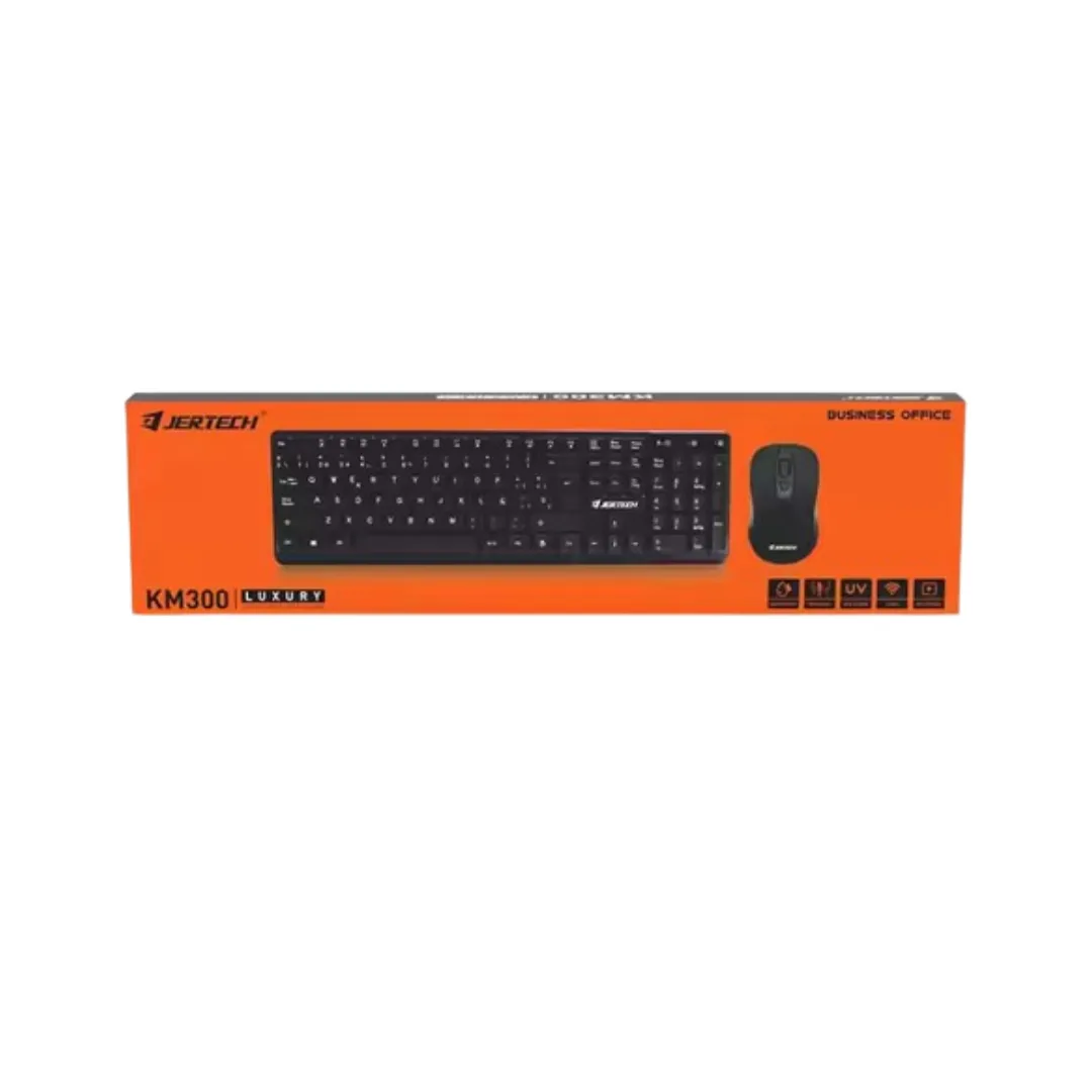 Jertech Combo KM 300 Wireless Keyboard and Mouse – Affordable Price in Qatar - Image 5