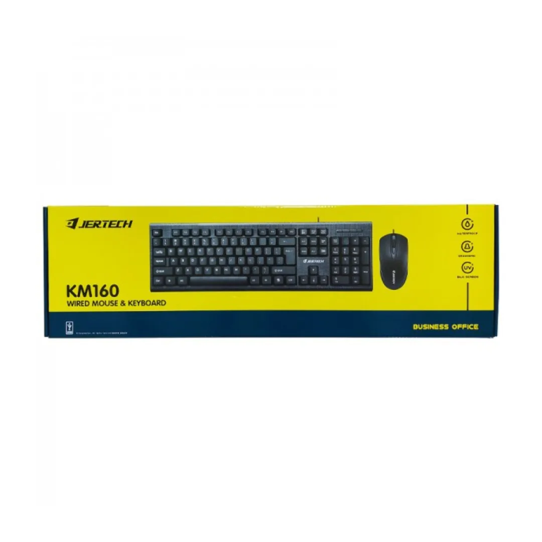 Jertech Combo KM160 Wired Keyboard and Mouse - Image 5