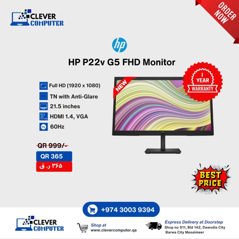 Top Deals on HP and Dell FHD Monitors in Qatar – Best Prices and Quick Delivery