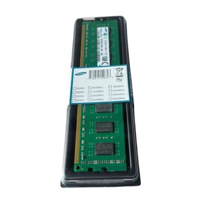 Samsung DDR3 Desktop RAM, 8GB Capacity, 1600 MHz Speed – Reliable Memory for Desktops in Qatar