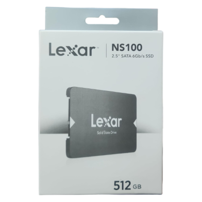 Lexar NS100 512GB 2.5 Inch SATA III SSD Price in Qatar – 6Gb/s Internal Solid State Drive for Laptop & Desktop PC – High-Speed Storage Upgrade with 1 Year Warranty Doha Qatar