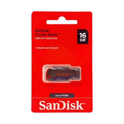 SanDisk Blade 16GB USB Flash Drive – Compact & Reliable Storage in Qatar