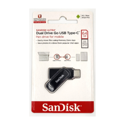 SanDisk Dual Drive Go USB Type-C 64GB – Dual Drive | Best Price in Qatar