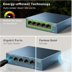TP-Link LS105G 5-Port Gigabit Desktop Switch in Qatar