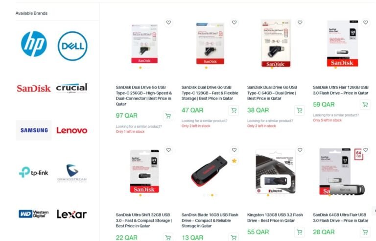 Best Flash Drives & Pen Drives at Unbeatable Prices in Qatar! 🌟💾