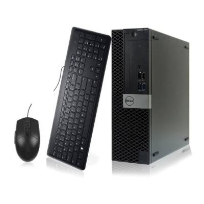 Dell OptiPlex 5050 Core i7 7th Gen Desktop PC, 16GB RAM, 512GB SSD, Windows 11 Pro – Preowned – Best Price in Qatar