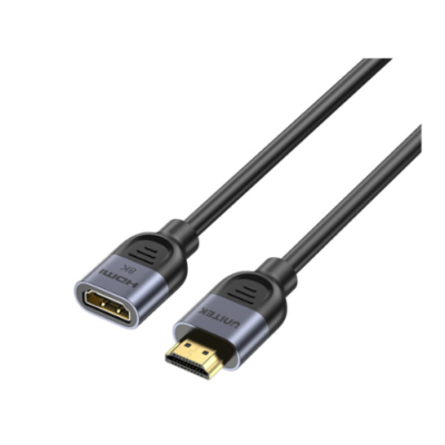 Unitek 1.5M HDMI 2.1 Male to Female Extension Cable 8K 60Hz Price in Qatar – C11091AGY-2M