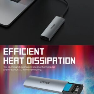 Unitek uDrive M.2 Enclosure NVMe/SATA 10Gbps Qatar