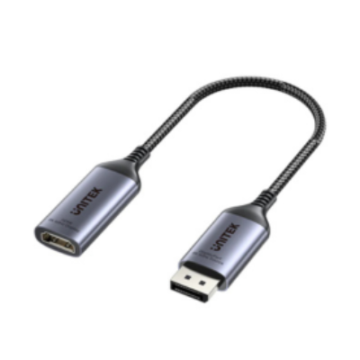 Unitek 8K 60Hz DisplayPort to HDMI Female Adapter, Space Grey Price in Qatar – V1611A01