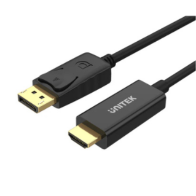 Unitek 1.8M DisplayPort to HDMI Male Cable Price in Qatar – Y-5118CA