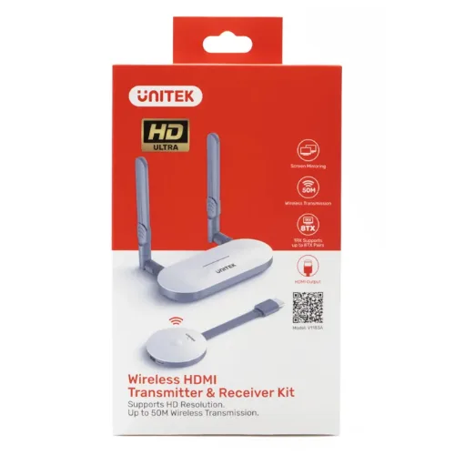 Unitek Wireless HDMI Transmitter and Receiver Qatar