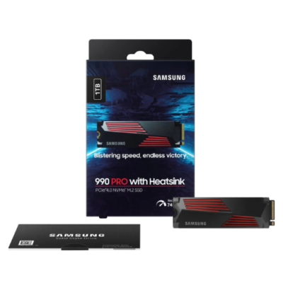 Samsung 990 PRO 1TB PCIe 4.0 NVMe M.2 SSD with Heatsink Price in Qatar