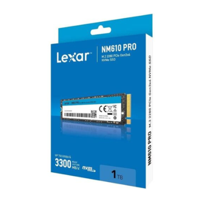 Lexar NM610 PRO 1TB NVMe SSD Price in Qatar – M.2 2280 PCIe Gen3x4