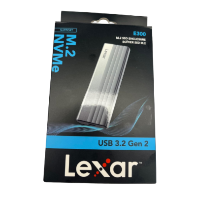 Lexar E300 M.2 NVMe SSD Enclosure Adapter USB 3.2 Gen 2 Price in Qatar