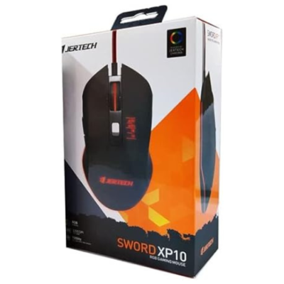 Jertech Sword XP10 RGB Gaming Mouse – 3200 DPI, High Speed Performance – Best Price in Qatar