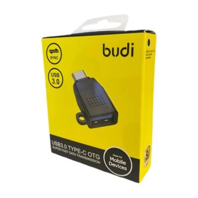 BUDI USB 3.0 Type C OTG Adapter Super Fast Data Transfer for Mobile Devices in Qatar