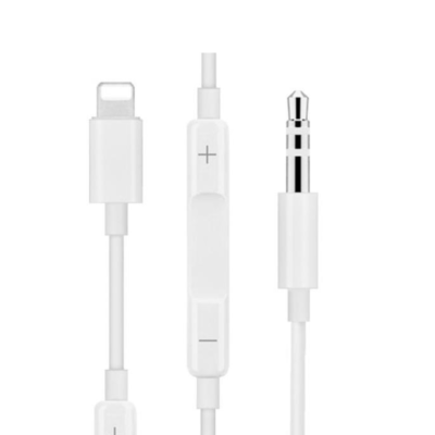 Ismart Lightning to 3.5mm AUX Audio Adapter Cable 1m Length Price in Qatar | Buy at Clever Computer Doha