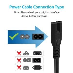 1.5M Power Cable for Microsoft Surface and Apple Devices in Qatar