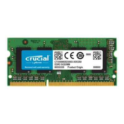 Crucial DDR3 4GB 1333MHz Laptop RAM for HP, Dell, Lenovo, Toshiba – Best Price in Qatar