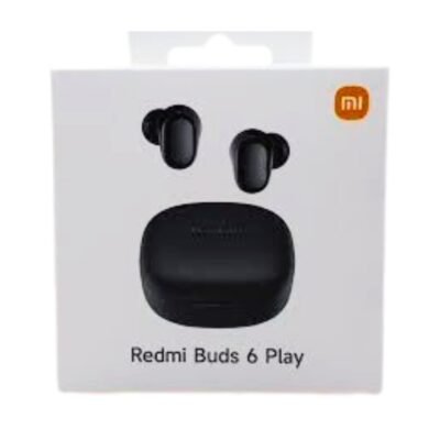 Xiaomi Redmi Buds 6 Play Price in Qatar – True Wireless Earbuds with 36 Hours Playtime, IPX4 Water Resistance, Bluetooth 5.4, and 5 Tuning Modes – Black