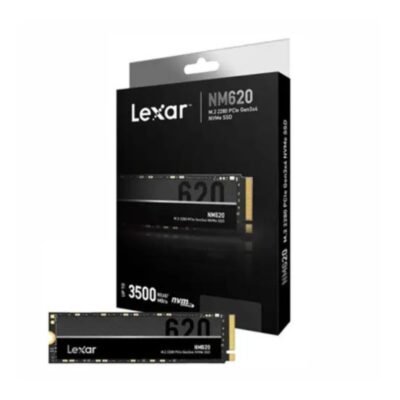 Lexar NM620 1TB NVMe M.2 SSD Drive, PCIe Gen3x4, Up to 3300MB/s Read, 3000MB/s Write – High-Speed Internal Storage for Laptops & Desktops in Qatar