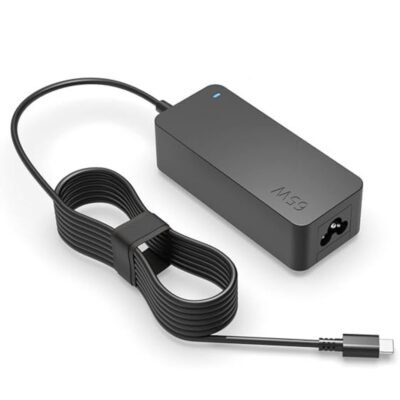 HP 65W Type-C Laptop Charger Adapter – Replacement USB-C Power Adapter in Qatar