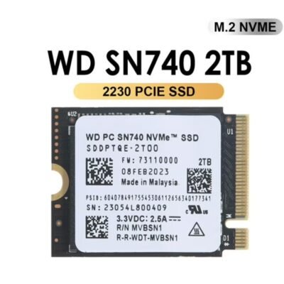 Western Digital WD 2TB M.2 2230 NVMe Internal SSD – PCIe Gen4, Compact Form Factor – Price in Qatar