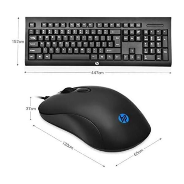 HP KM100 Wired Keyboard and Mouse Qatar