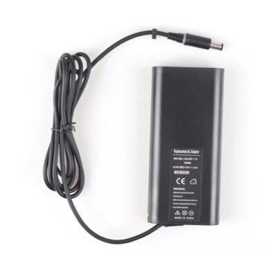 Dell 130W 19.5V 6.67A 7.4*5.0 Laptop Replacement Adapter – Compatible with Dell Inspiron, Latitude, XPS, and Precision Laptops – High Quality Power Charger Adapter for Dell Laptops – Best Price in Qatar