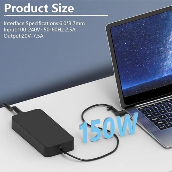 ASUS 150W 20V 7.5A Laptop Charger Adapter Qatar
