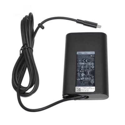 Original Dell 65W Type-C Laptop Charger Adapter Price in Qatar – Genuine Dell USB-C 65W Power Adapter for XPS, Latitude & Inspiron Laptops