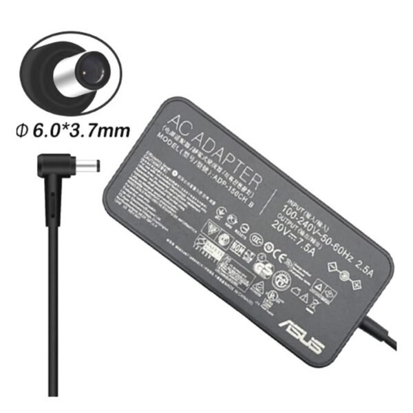 ASUS 150W 20V 7.5A Laptop Charger Adapter Qatar