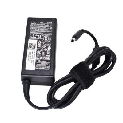 Original Dell 65W 19.5V 3.34A Laptop Charger Adapter (4.5×3.0mm Blue Tip) – Compatible with Dell Inspiron, Latitude, and Vostro Laptops – Brand New Adapter Price in Qatar