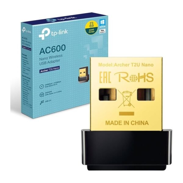 TP-Link Archer T2U Nano AC600 Mini Wireless USB Adapter Price in Qatar