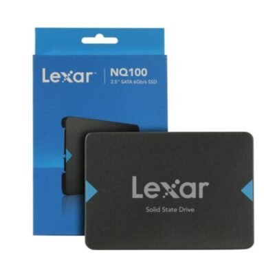 Lexar NQ100 256GB SSD Price in Qatar – Lexar NQ100 256GB 2.5″ SATA III Internal Solid State Drive for Laptop & Desktop Upgrade in Doha, Qatar – Brand New with 1-Year Warranty