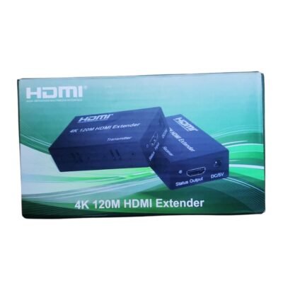 4K 120M HDMI Extender Transmitter & Receiver Set Price in Qatar – Long-Distance HDMI Signal Extension Over Network Cable – Stable Full HD/4K Transmission for TV, PC, CCTV, Projectors – Buy in Doha Qatar