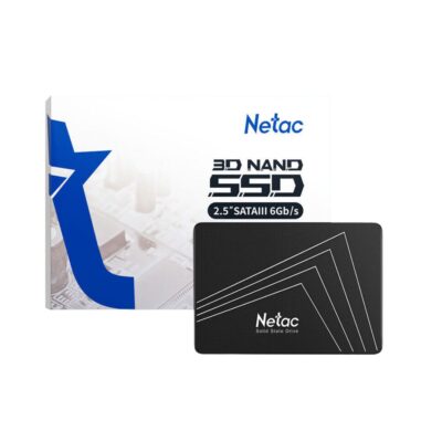 Netac 512GB 2.5 Inch SATA SSD 3D NAND SATA III 6Gb/s Internal Solid State Drive for Laptop & PC in Qatar