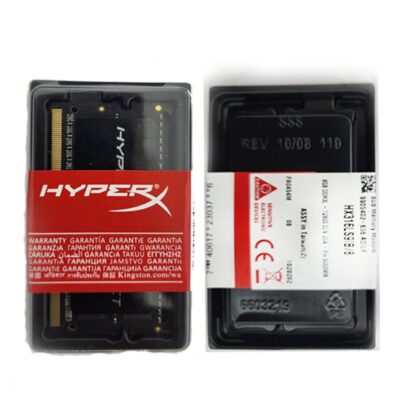 Kingston HyperX 8GB DDR3L 1600MHz PC3L-12800 CL9 SODIMM Laptop Gaming RAM – Low Voltage 1.35V – Brand New 1 Year Warranty – Best Price in Doha Qatar