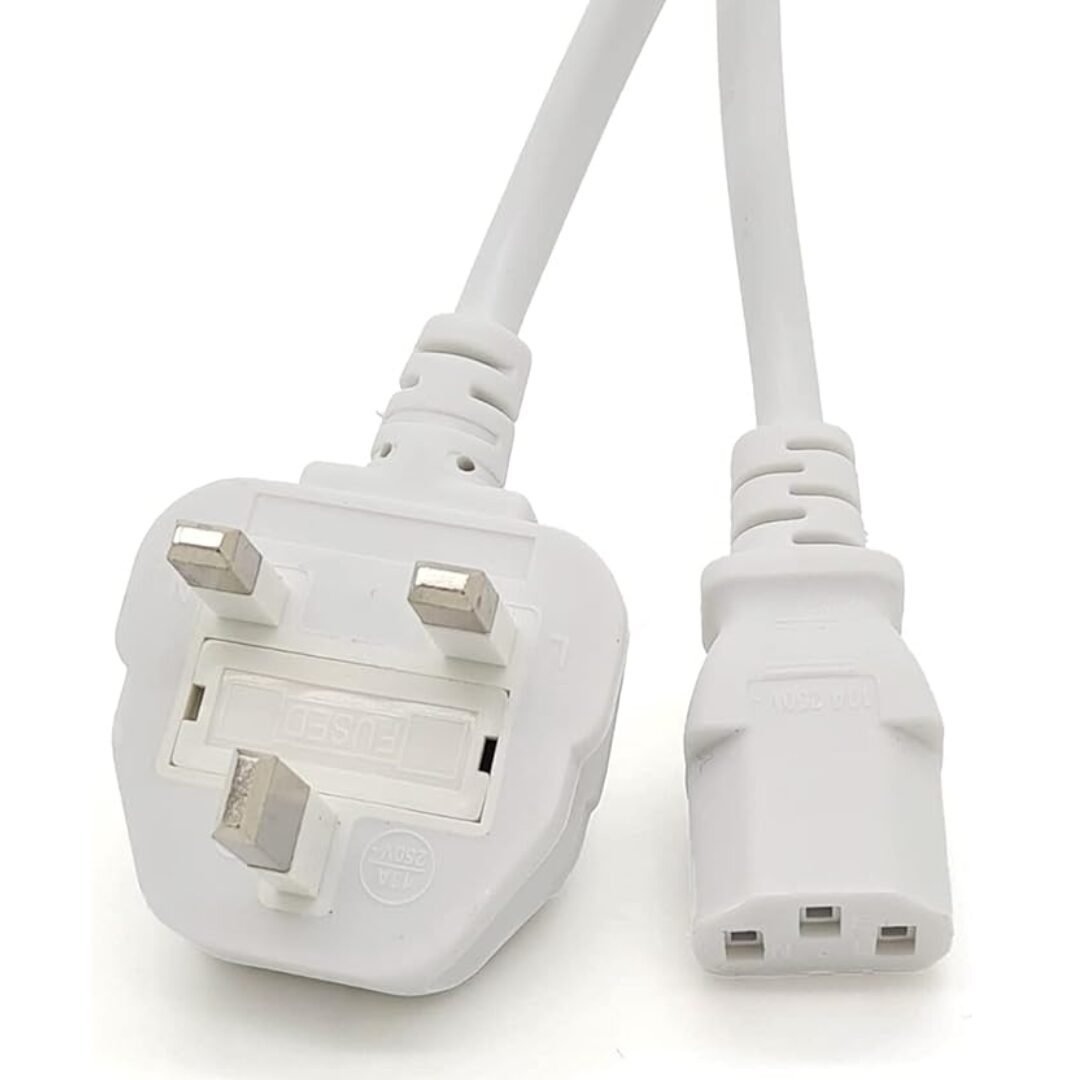 Original Desktop Power Cable UK 3-Pin 1.5M for HP Dell Lenovo