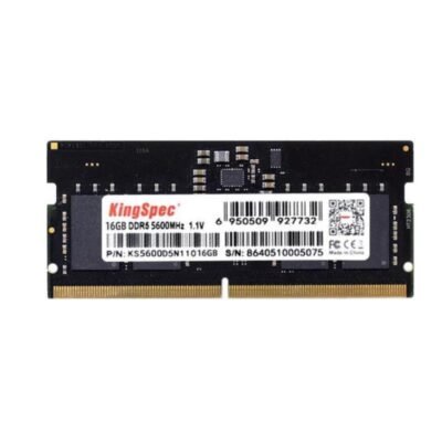KingSpec 16GB DDR5 5600MHz Laptop RAM SODIMM 1.1V High Speed Memory Upgrade for Laptop – DDR5 16GB Laptop RAM Price in Doha Qatar